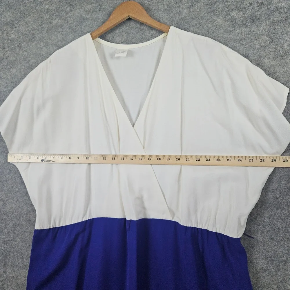David Rose Women's 2-Pc Dress & Robe/Jacket Set Size 26‎ Purple White Vintage